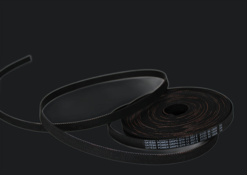 GATES GT2 EPDM High Temperature Open Belt LL-2GT-E (6mm/9mm wide)